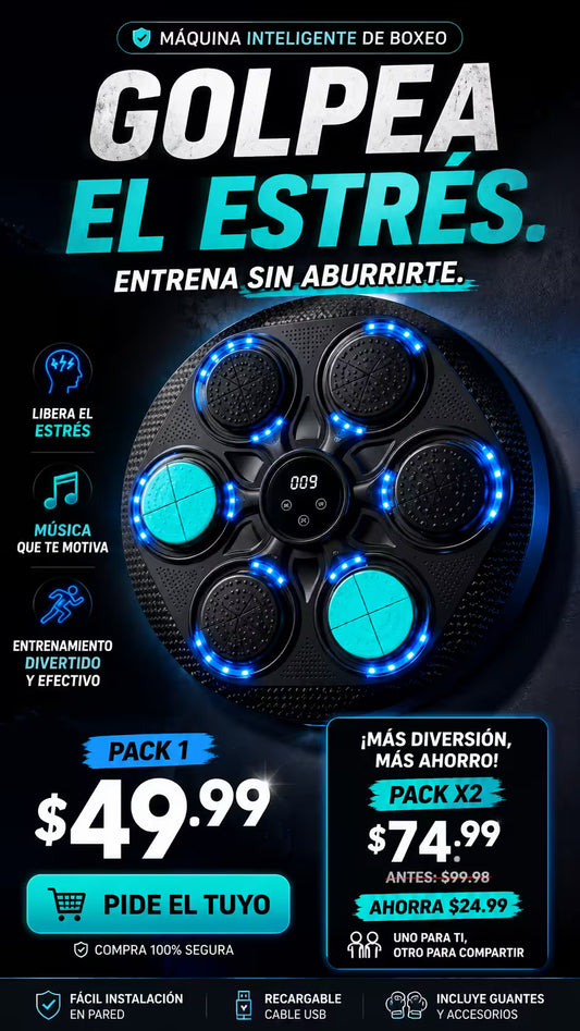 Maquina de boxeo inteligente 6AG