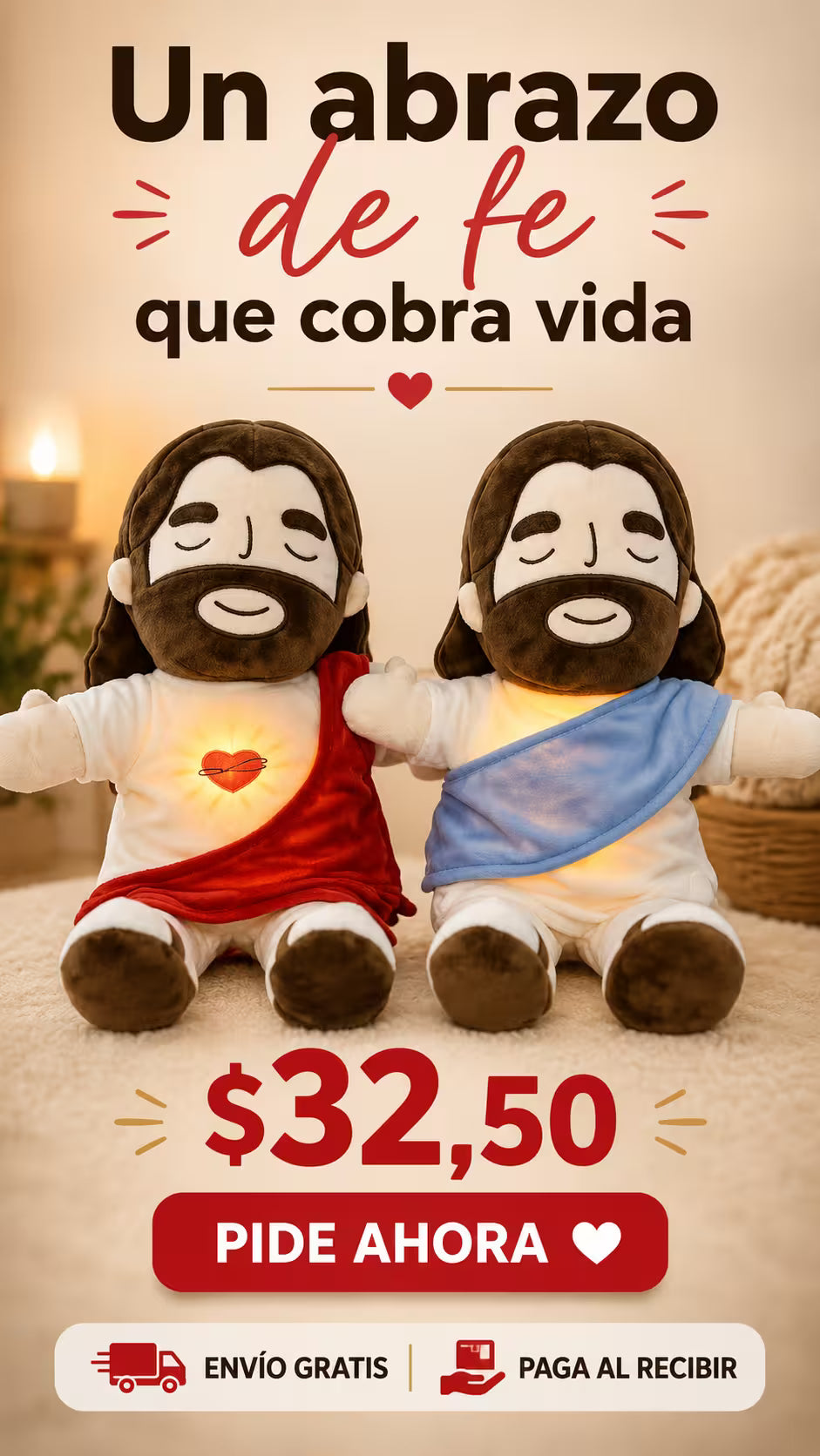 Peluche Jesus Respiracion